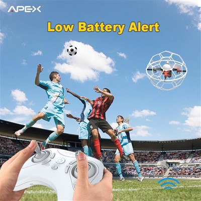 Četkani nogometni dron za natjecateljski trening